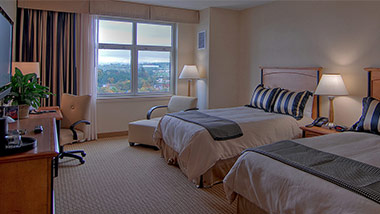 Two Queen Hotel Room