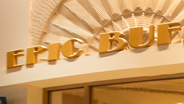 Epic Buffet Entrance